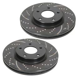 EBC 3GD Series Front Dimpled-Slotted Rotors 06-08 Ram 1500 MC